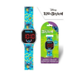 Relógio digital led Stitch