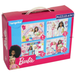 Puzzle Barbie 4 em 1