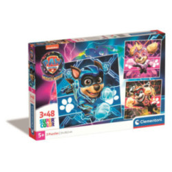 Puzzle Paw Patrol 3x48pcs