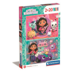 Puzzle Gabby's Dollhouse 2x20pcs