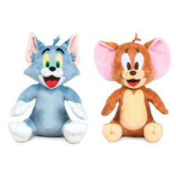 Conjunto dois peluches Tom & Jerry