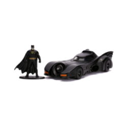 Conjunto figura e carro metal Batman - 1989