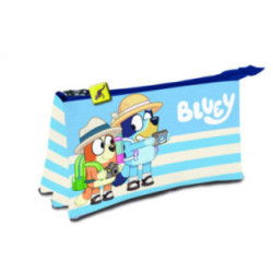 Estojo triplo Bluey