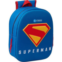 Mochila 3D pré-escolar Superman
