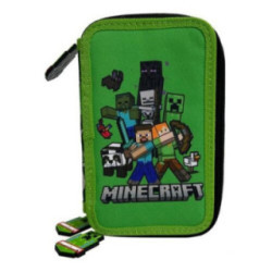 Plumier triplo Minecraft