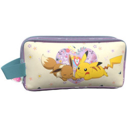 Estojo triplo Pokemon