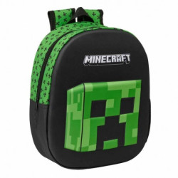 Mochila 3D pré-escolar Minecraft