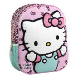 Mochila 3D pré-escolar Hello Kitty