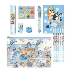 Set papelaria Bluey