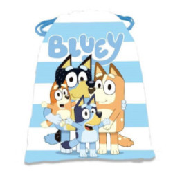 Saco merenda cordões Bluey