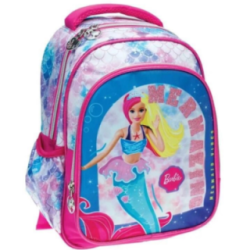 Mochila pré-escolar alta qualidade Barbie