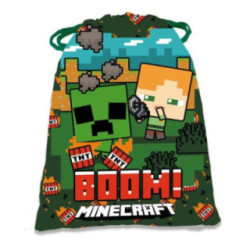 Mochila cordões Minecraft