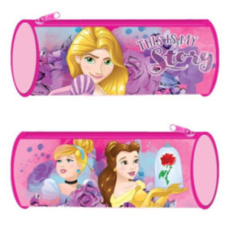Estojo cilindrico Princessas