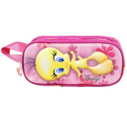 Estojo duplo 3D Tweety