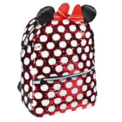 Mochila Minnie lantejolas metalizada