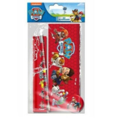 Conjunto de papelaria Paw Patrol