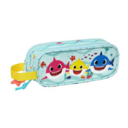 Estojo Triplo Baby Shark