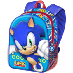 Mochila escolar 3D Sonic
