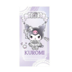 Toalha de praia Kuromi Hello Kitty