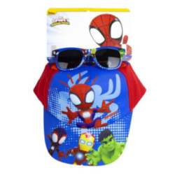 Conjunto boné e óculos de sol Spidey
