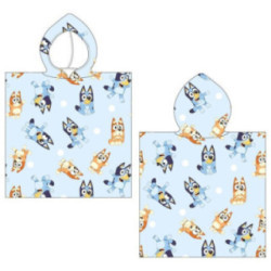 Poncho de praia Bluey