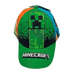 Boné ajustável Minecraft