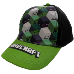 Boné ajustável Minecraft