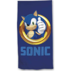 Toalha de praia Sonic algodão