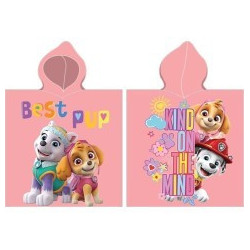 Poncho de praia Paw Patrol - Skye e Everest