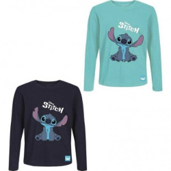 Blusa manga comprida Stitch
