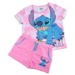 Conjunto de verão rosa Stitch