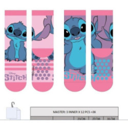 Pack 2 meias antideslizantes Stitch