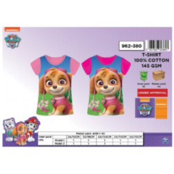 T-Shirt Paw Patrol (Menina)