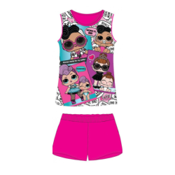 Pijama verão alças e calção LOL