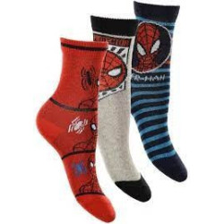 Pack 3 pares de meias Spiderman