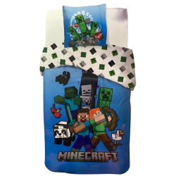 Cópia de Conjunto de cama solteiro Minecraft