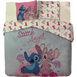 Conjunto de cama casal Stitch