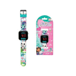 Relógio digital led Gabby's Dollhouse