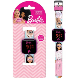 Relógio digital Led Barbie