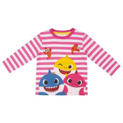 Blusa manga comprida Baby Shark