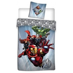 Conjunto de cama solteiro Avengers