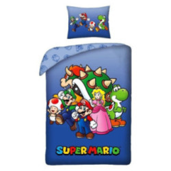 Conjunto de cama solteiro Super Mário