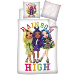 Conjunto de cama solteiro Rainbow High
