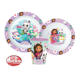 Set loiça microondas Gabby's Dollhouse