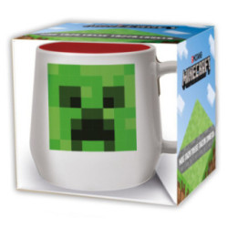 Caneca cerâmica globe com caixa Minecraft