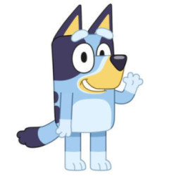 Almofada 3D Bluey