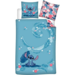 Jogo de cama Stitch 100% algodão em flanela