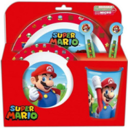 Set pequeno almoço 5 pcs Super Mario