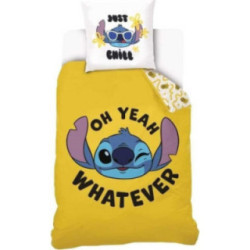 Jogo de cama Stitch 100% algodão