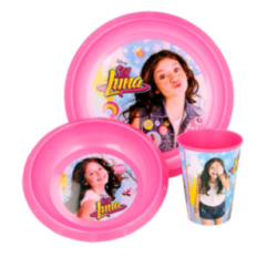 Conjunto de refeição Soy Luna